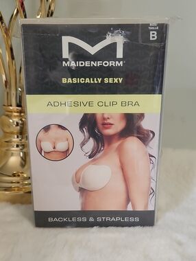 NEW! Maidenform Adhesive Clip Bra